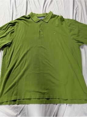 Men's Izod Green Polo Shirt